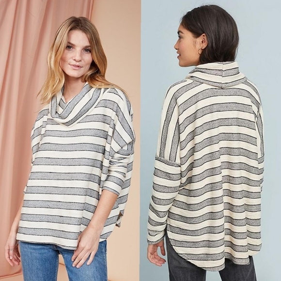 Dolan | Isidora striped cowl neck tunic -sz xs- - Picture 3 of 7